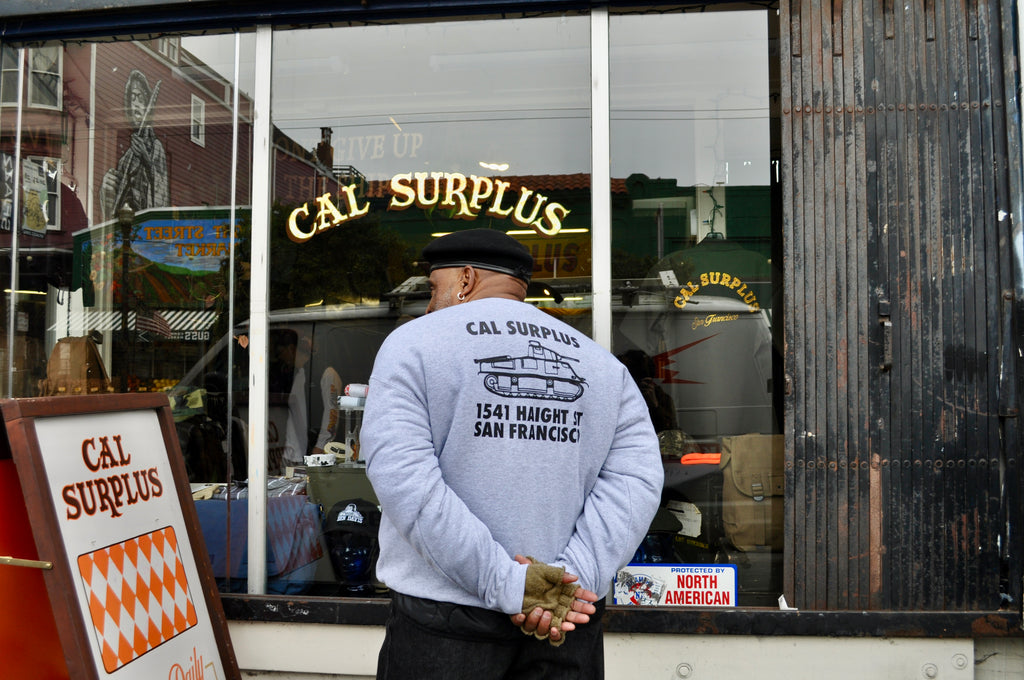 Cal Surplus OG Tank Crewneck Sweater