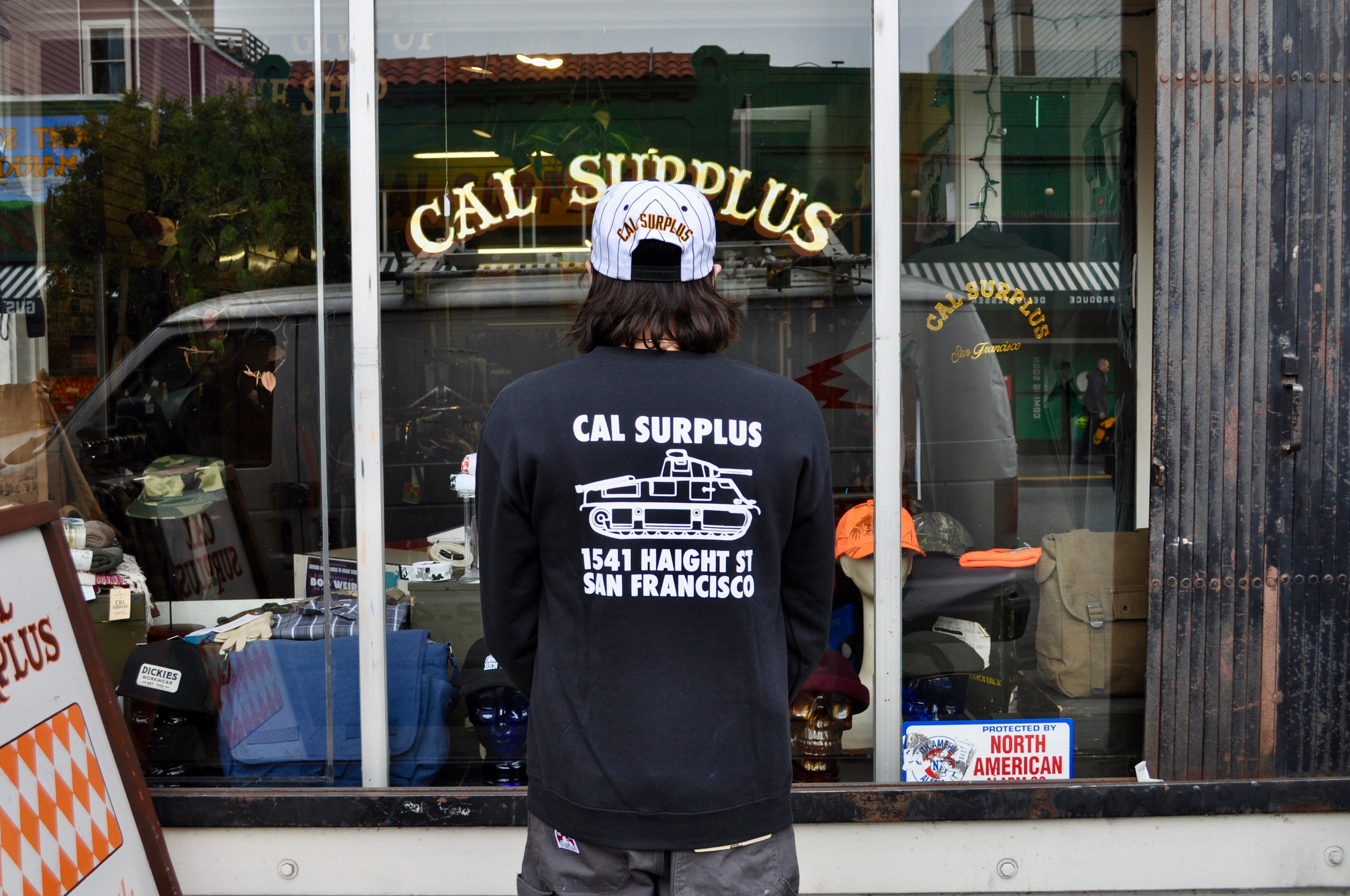 Cal Surplus OG Tank Crewneck Sweater