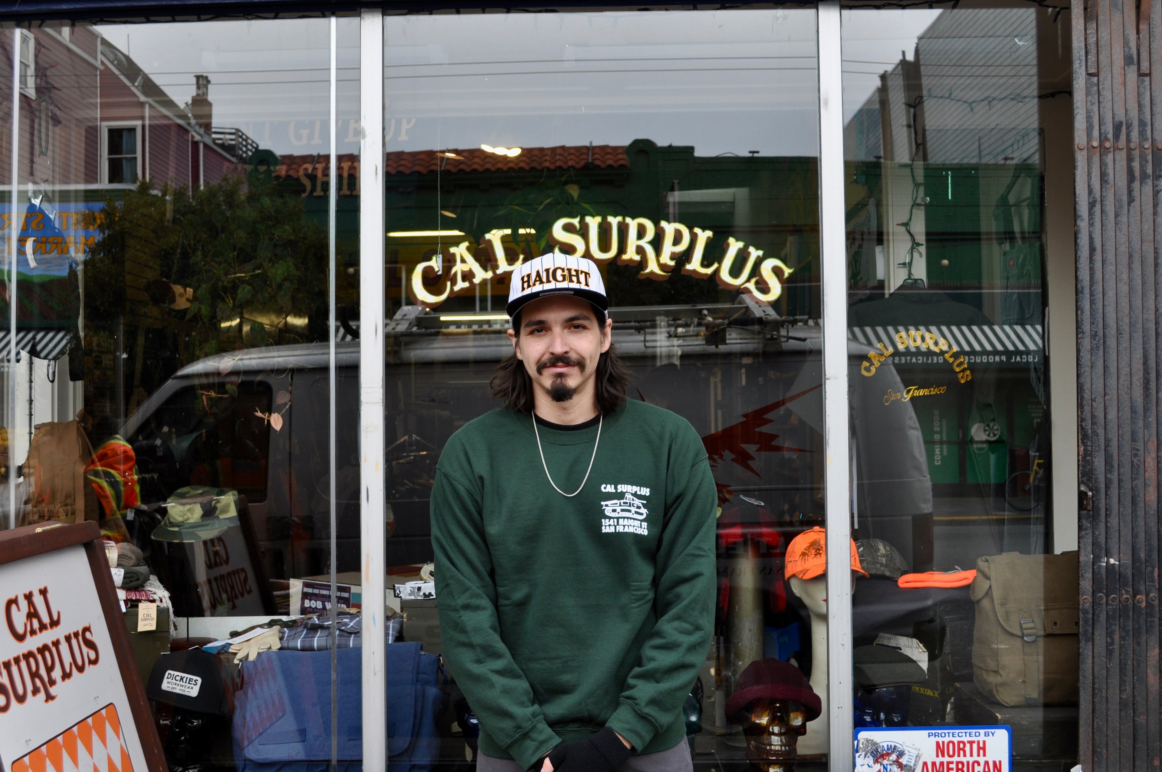 Cal Surplus OG Tank Crewneck Sweater