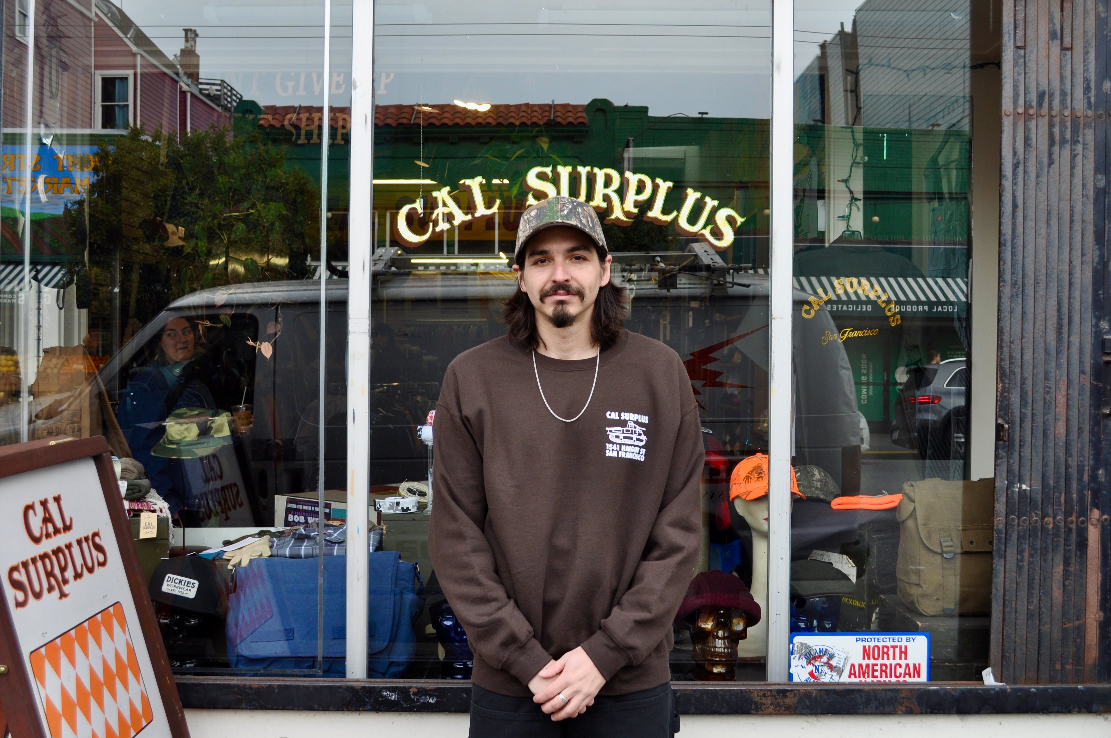 Cal Surplus OG Tank Crewneck Sweater