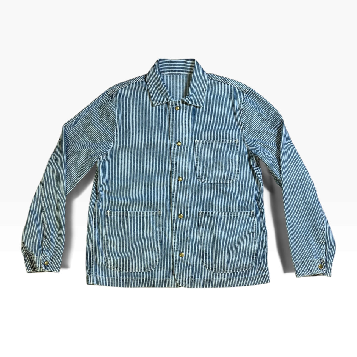 Cut & Sew Railroad Stripe Jacket
