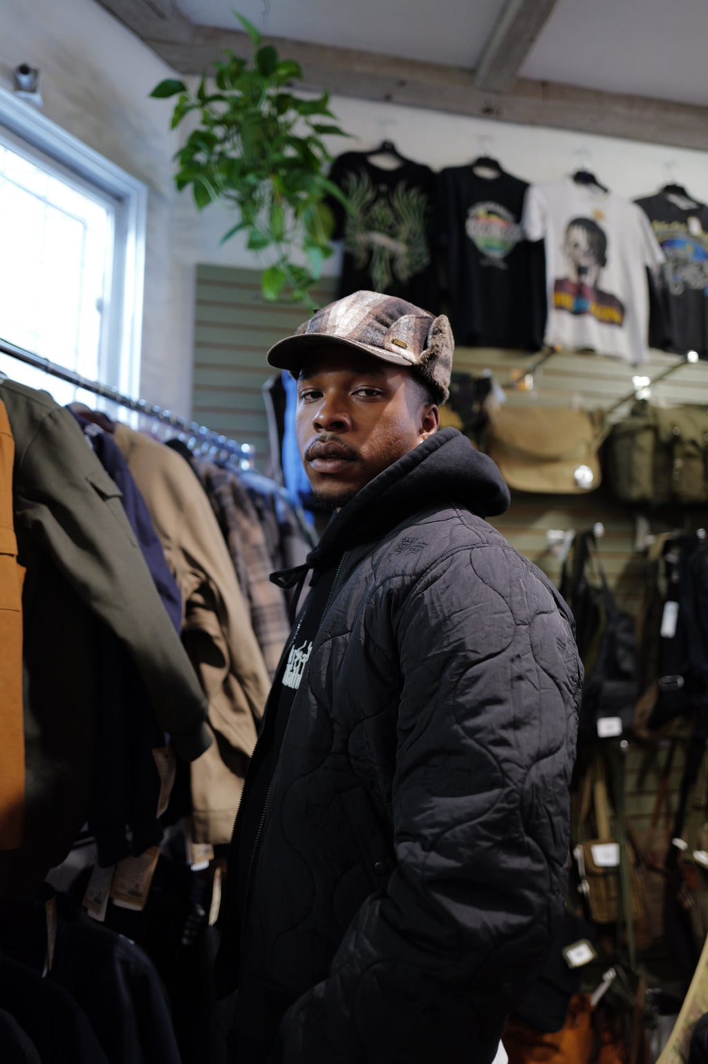 Alpha Reversible Onion Quilted MA-1 Flight Jacket