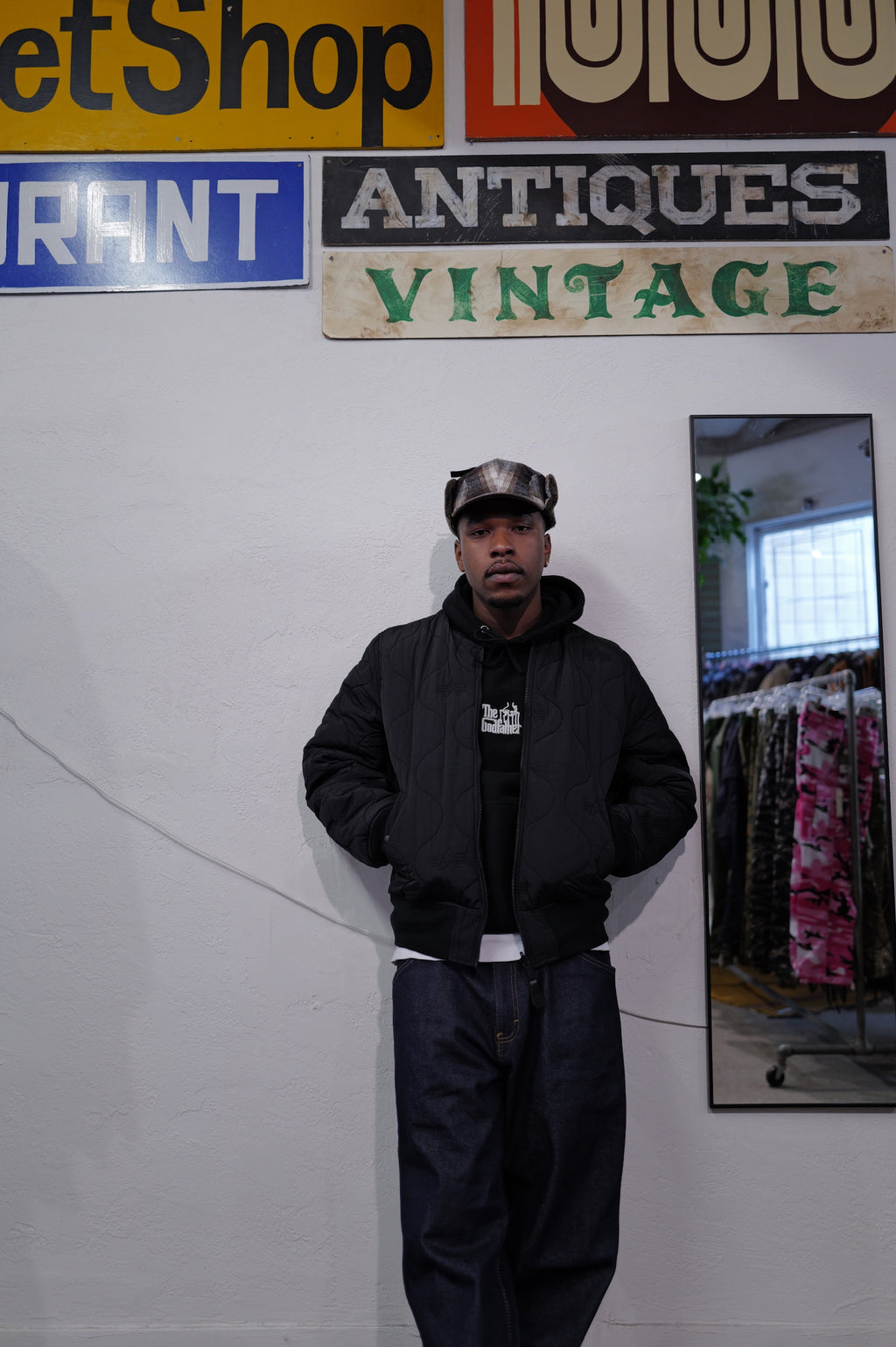 Alpha Reversible Onion Quilted MA-1 Flight Jacket