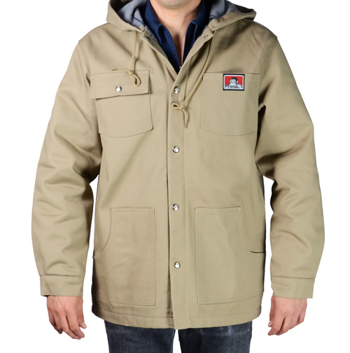 Ben Davis Hooded Jacket, Snap Front