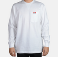 Ben Davis Heavy Duty Long Sleeve Pocket T-Shirt