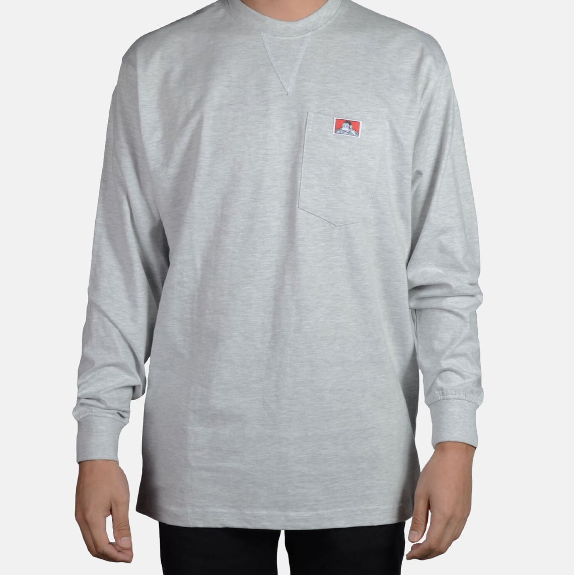 Ben Davis Heavy Duty Long Sleeve Pocket T-Shirt