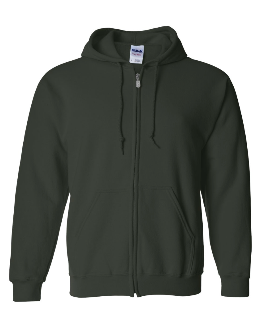 Gildan Heavy Blend Full-Zip Hooded Sweatshirt