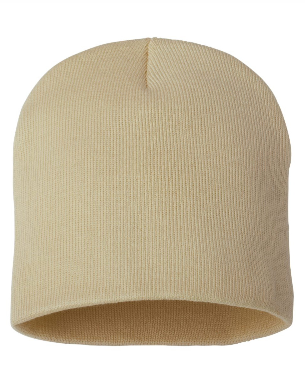 8" Solid Color Beanie Sportsman