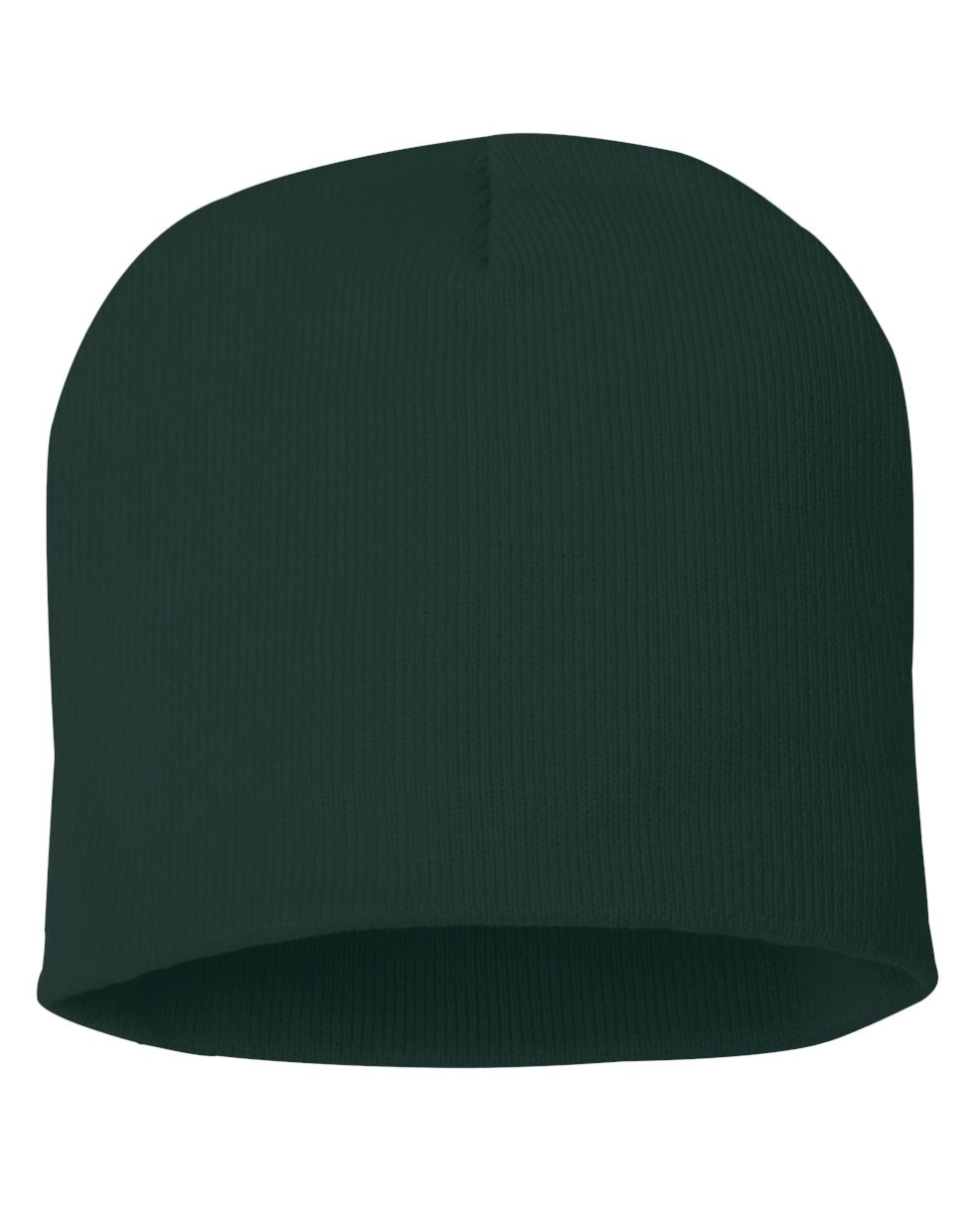 8" Solid Color Beanie Sportsman