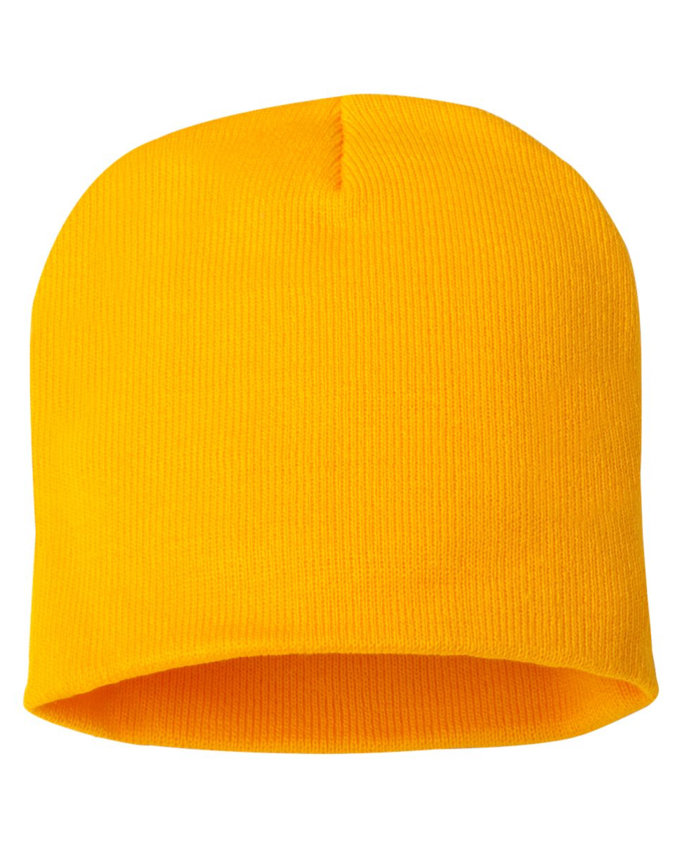 8" Solid Color Beanie Sportsman
