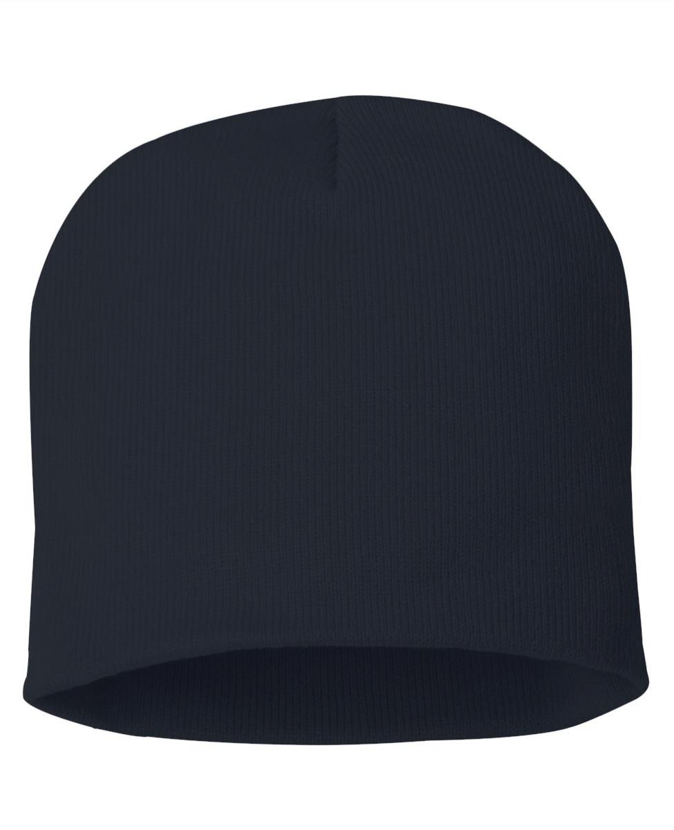 8" Solid Color Beanie Sportsman