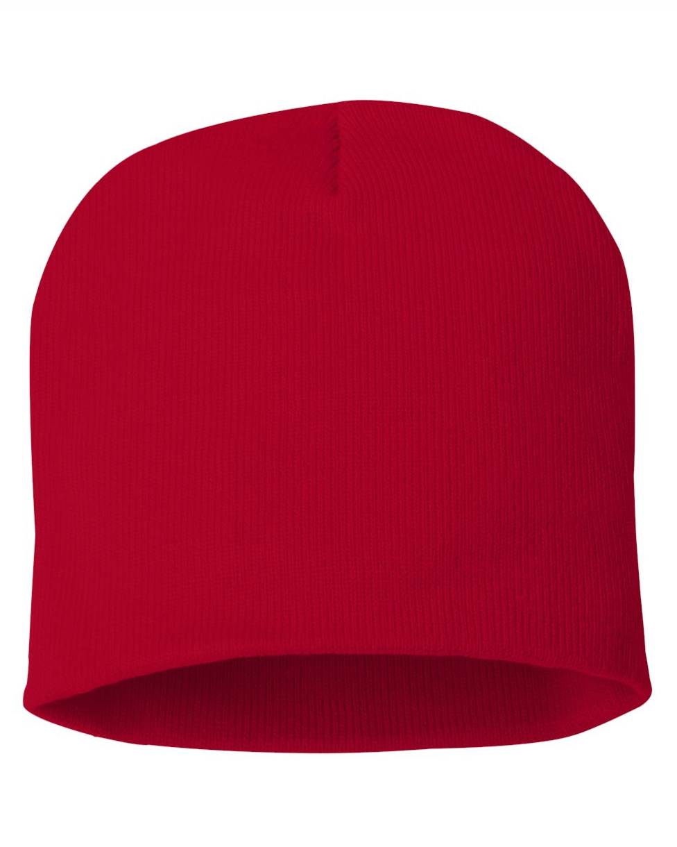 8" Solid Color Beanie Sportsman
