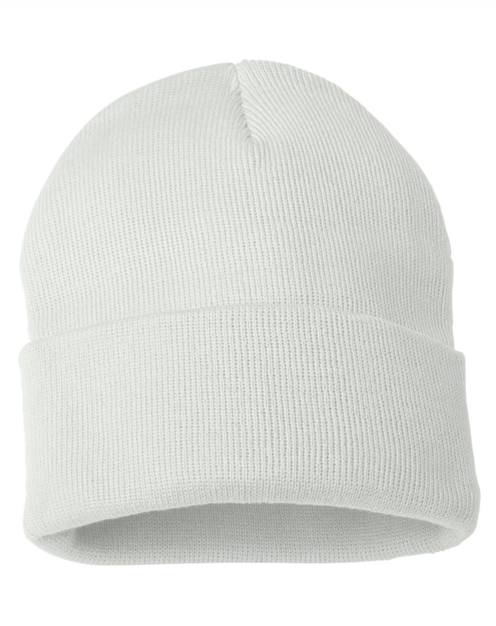 12" Solid Color Cuffed Beanie Sportsman