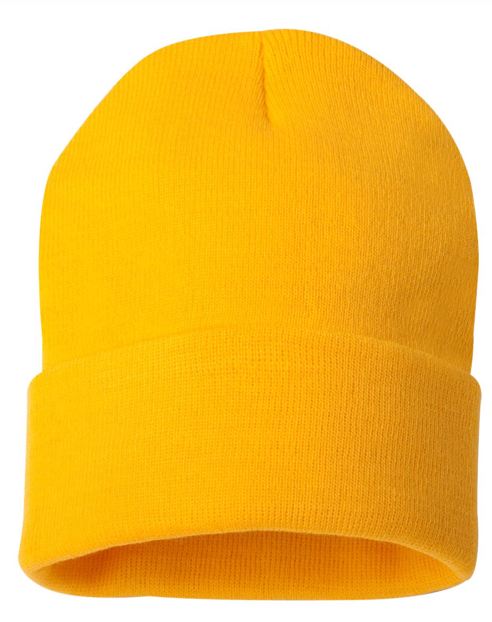 12" Solid Color Cuffed Beanie Sportsman