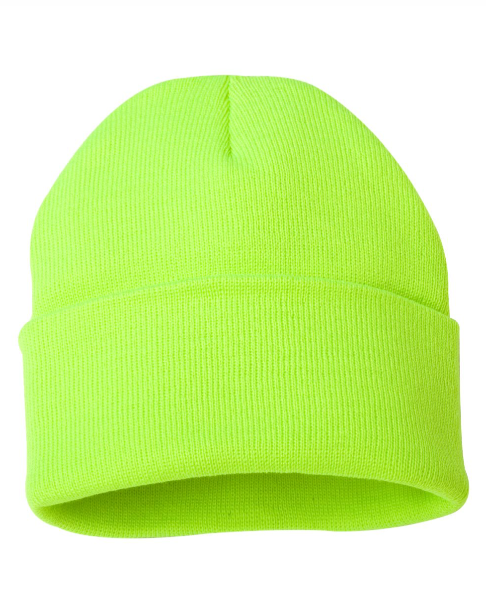 12" Solid Color Cuffed Beanie Sportsman