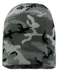 8" Camo Beanie Sportsman