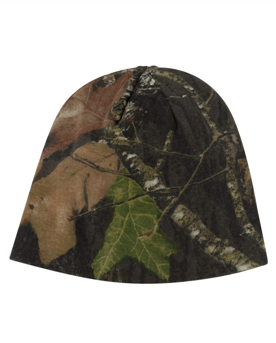 8" Realtree Camo Beanie