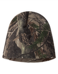 8" Realtree Camo Beanie