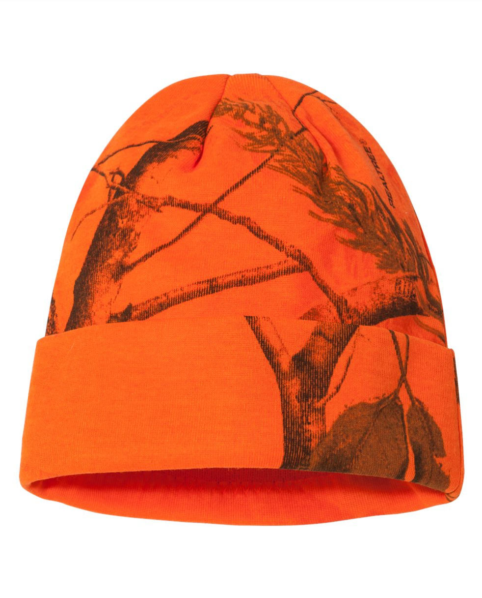 12" Realtree Camo Cuffed Beanie