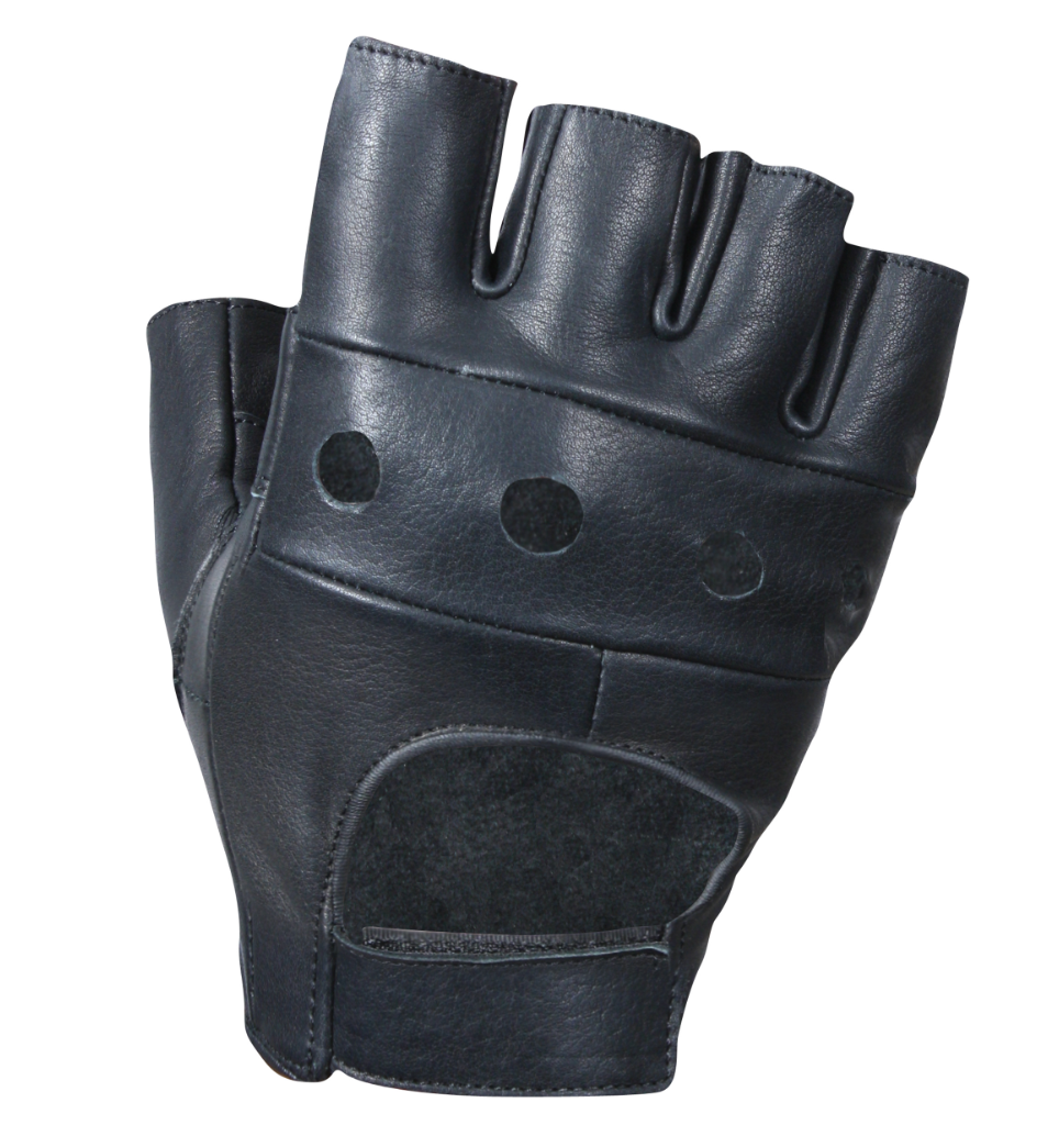 Rothco Leather Biker Gloves