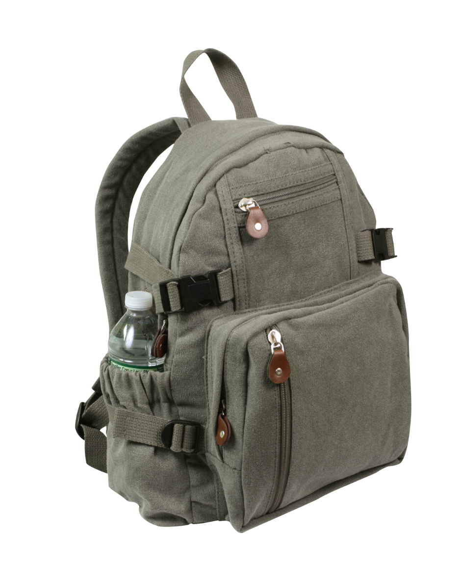 Rothco Vintage Canvas Compact Backpack