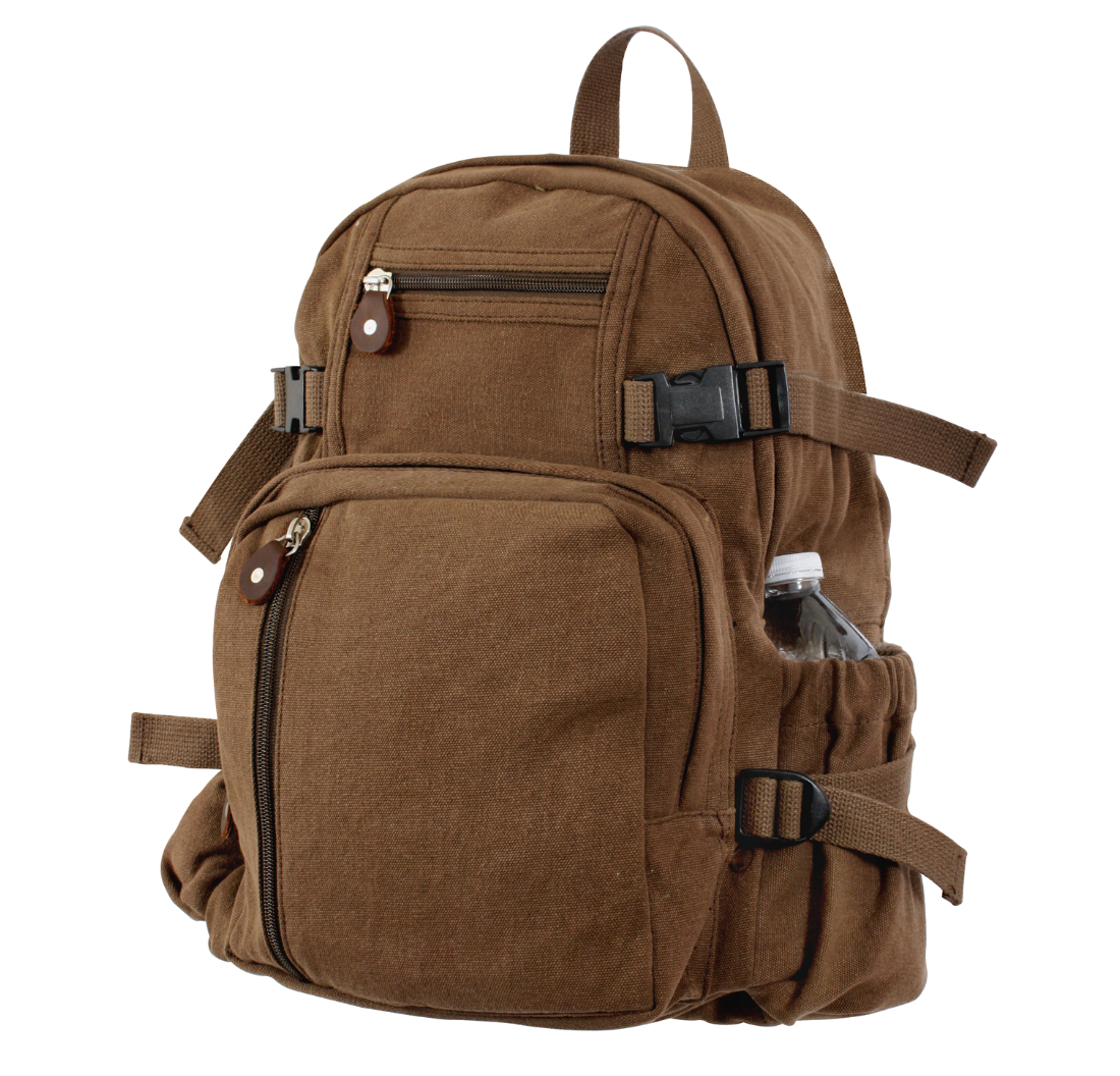 Rothco Vintage Canvas Compact Backpack