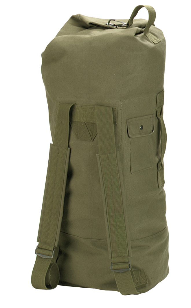 Rothco G.I. Style Double Strap Duffle Bag / Backpack