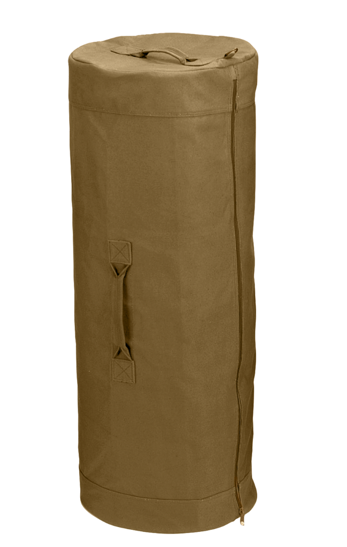 Rothco Side Zipper Canvas Duffle Bag