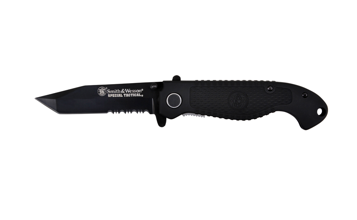 3354 Smith & Wesson Special Tactical Folding Knife Rubberized