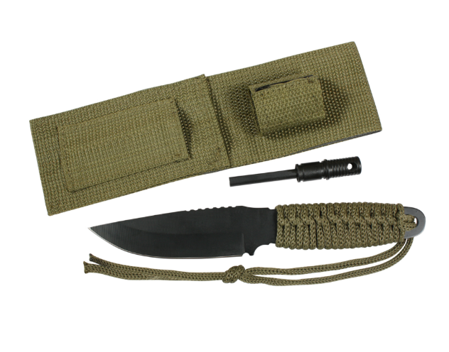 Rothco Paracord Knife w/ Fire Starter