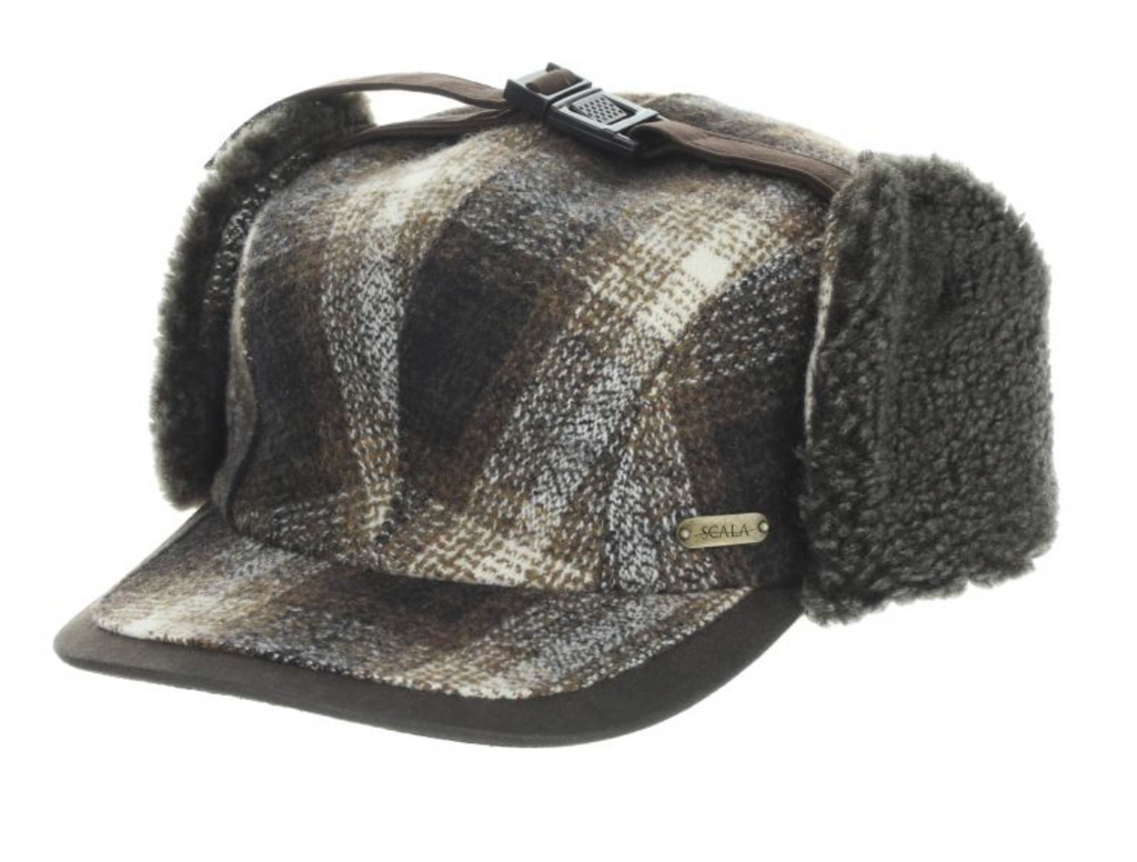 Dorfman Plaid Waddy Cap