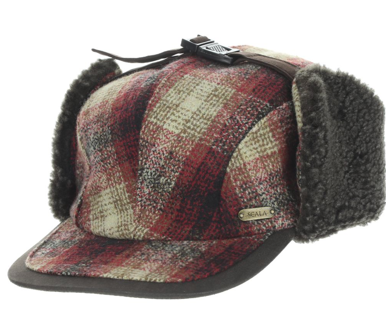 Dorfman Plaid Waddy Cap