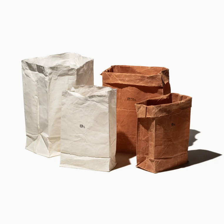 Puebco Waxed Grocery Bags