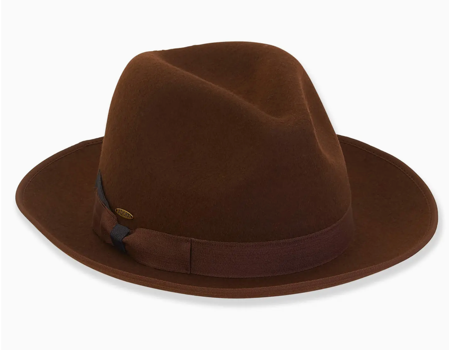 Brown Wool Felt Safari Hat