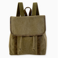 Washed Canvas Backpack