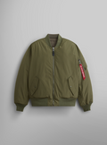 Alpha Reversible Onion Quilted MA-1 Flight Jacket