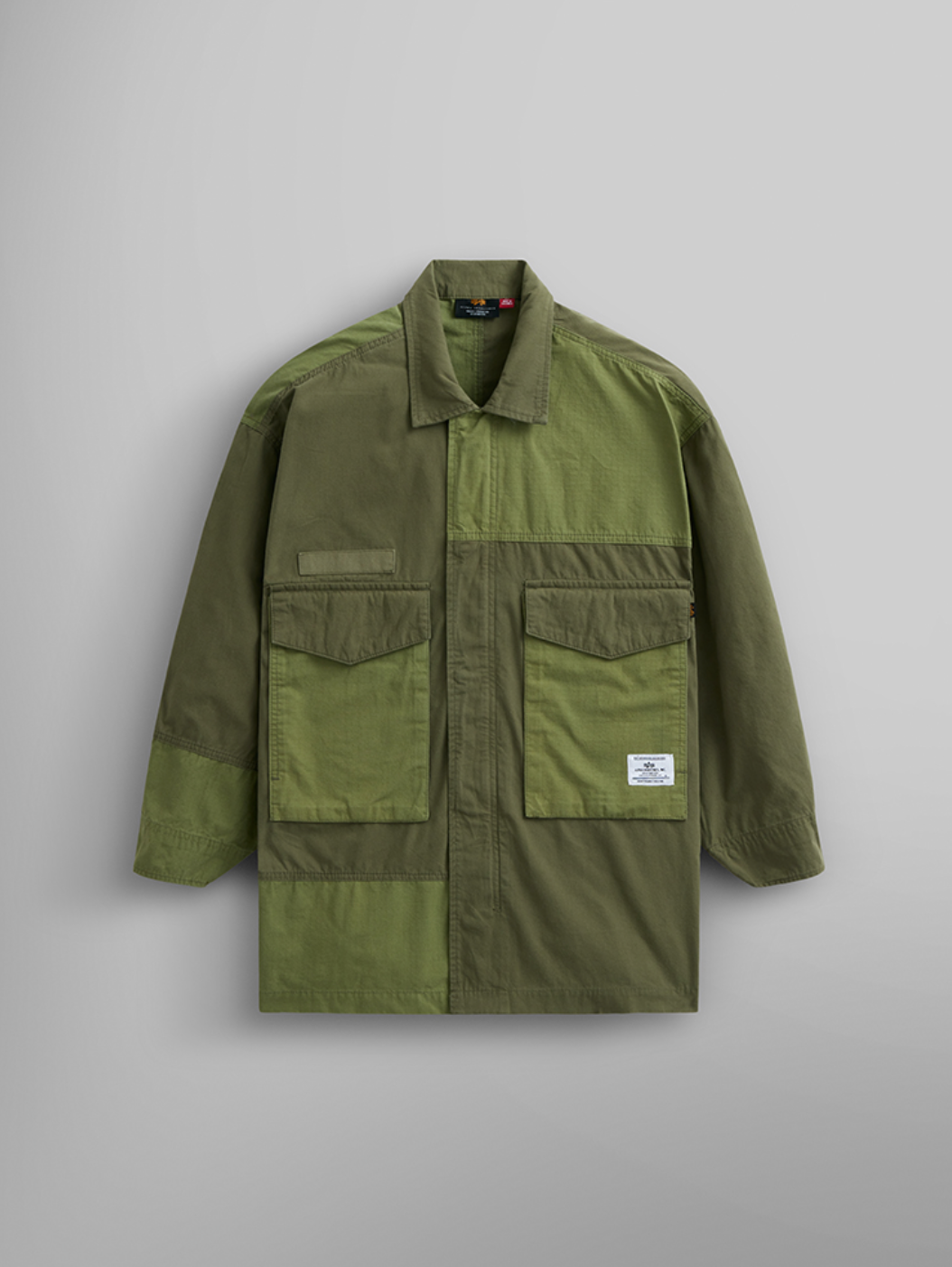 Alpha Women's Mixed Media Shirt Jacket