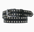 Hot Leather Studded Belt