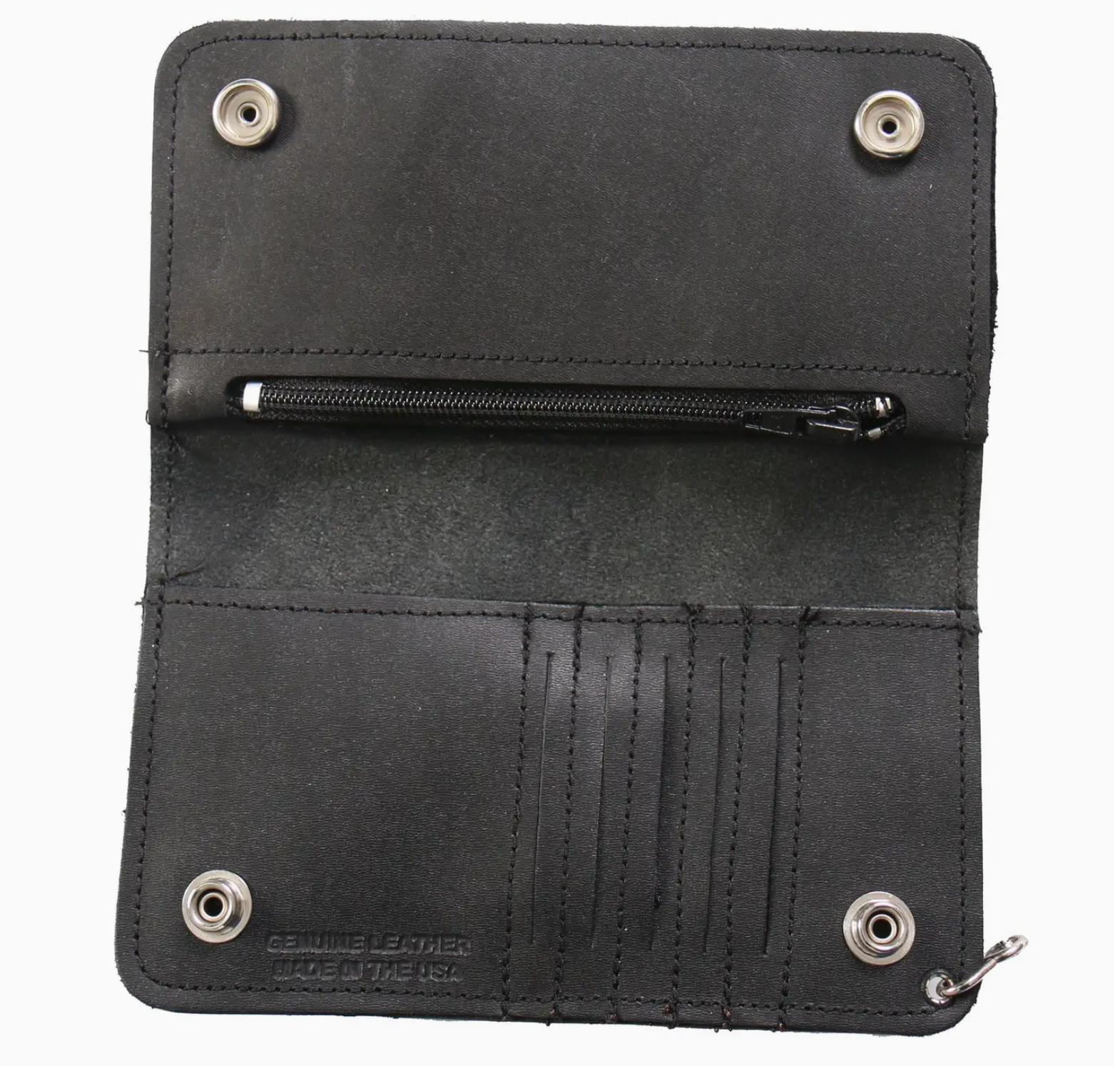 Hot Leather Trucker Wallet