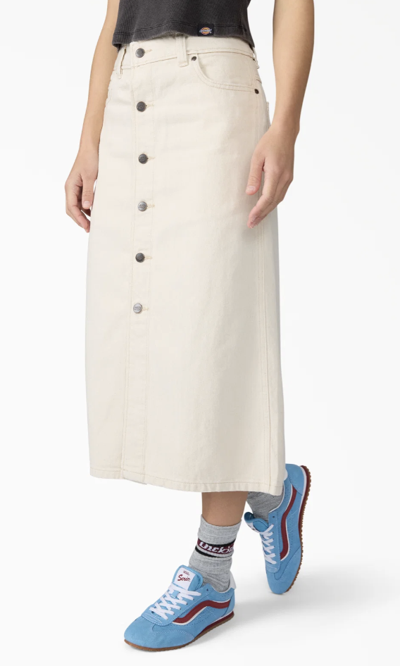 Dickies Women's Midi Denim Skirt