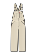 Dickies Women's Hickory Bib Overall