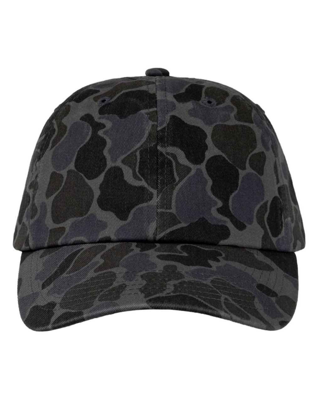 Duck Camo Washed Baseball Cap