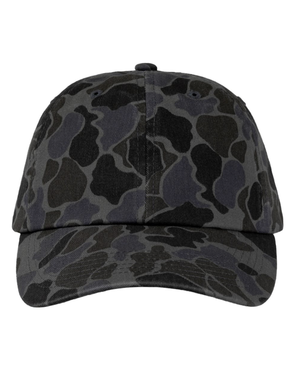 Duck Camo Washed Baseball Cap