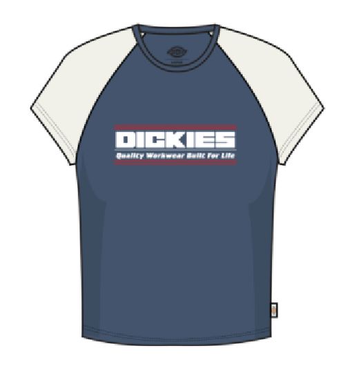 Dickies Women's Derby Raglan Tee