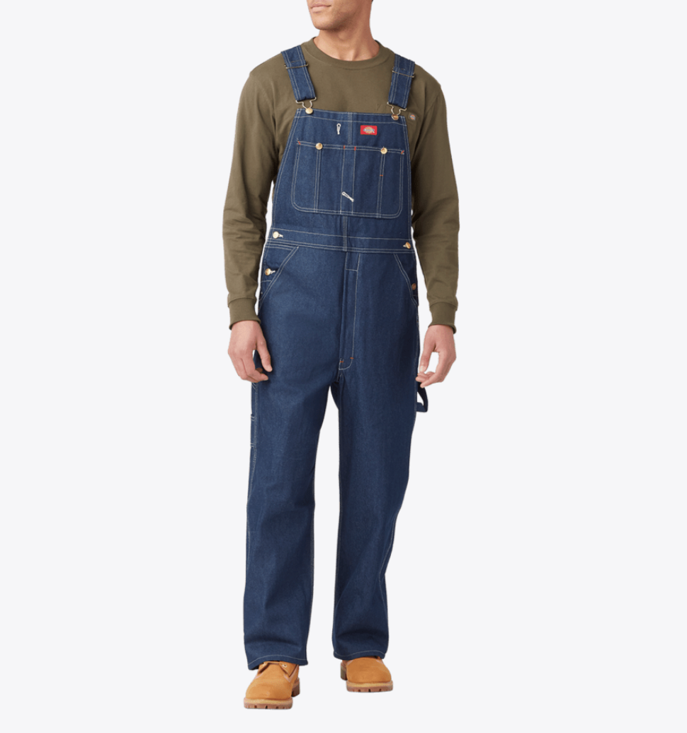 Dickies Men's Denim  Bib Overalls
