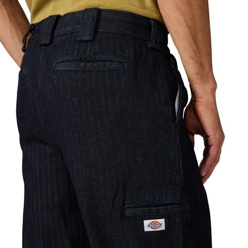 Selvedge Herringbone Denim Work Pant